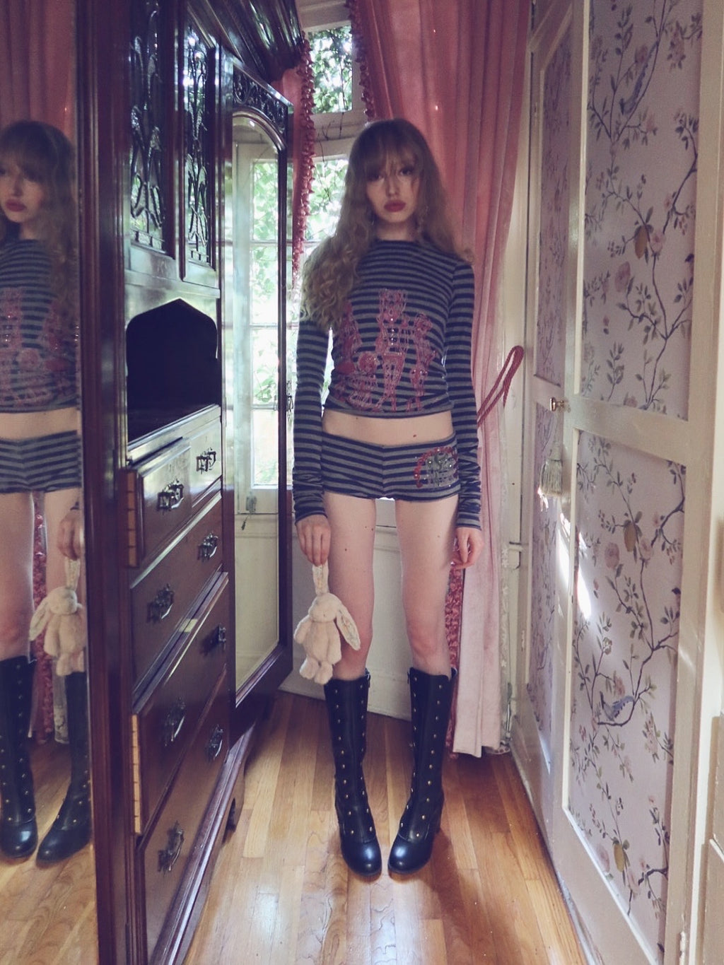 CYBER SIREN HOODED JERSEY SET