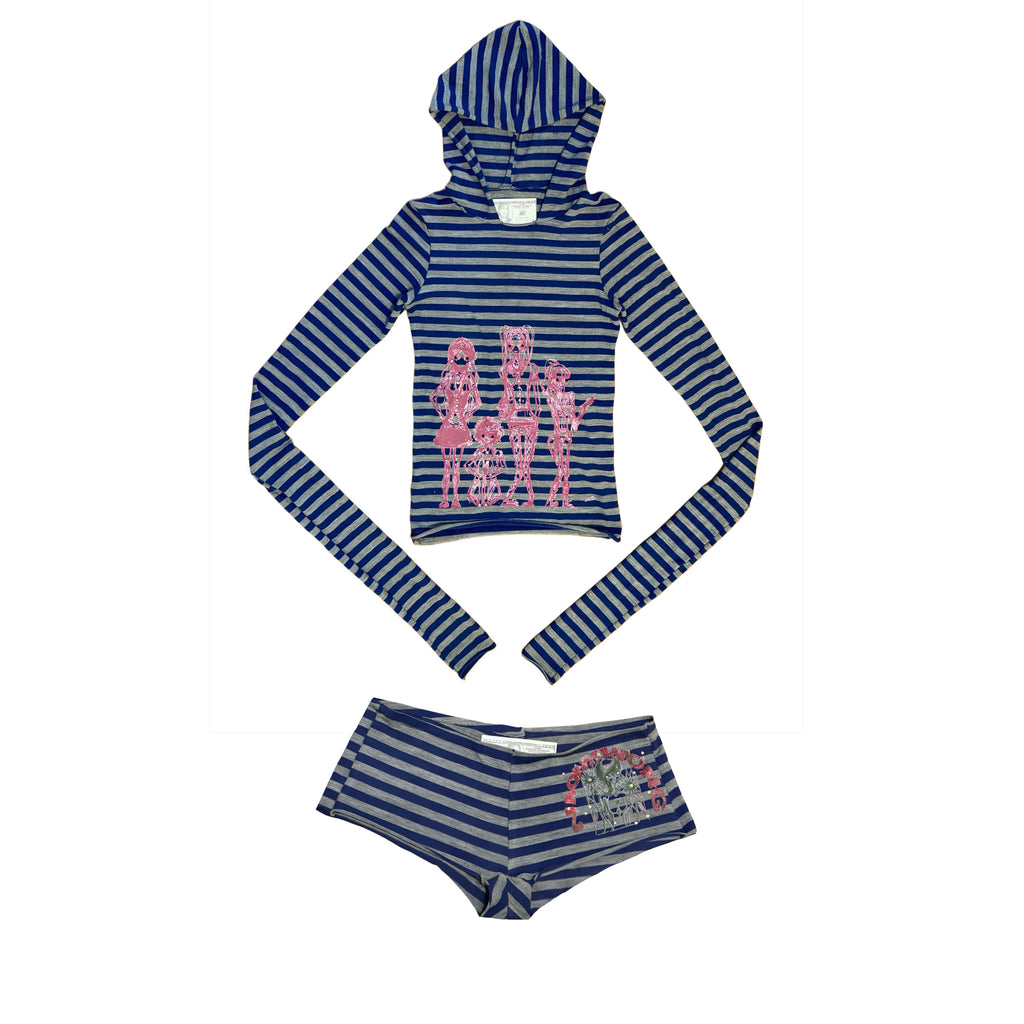 CYBER SIREN HOODED JERSEY SET