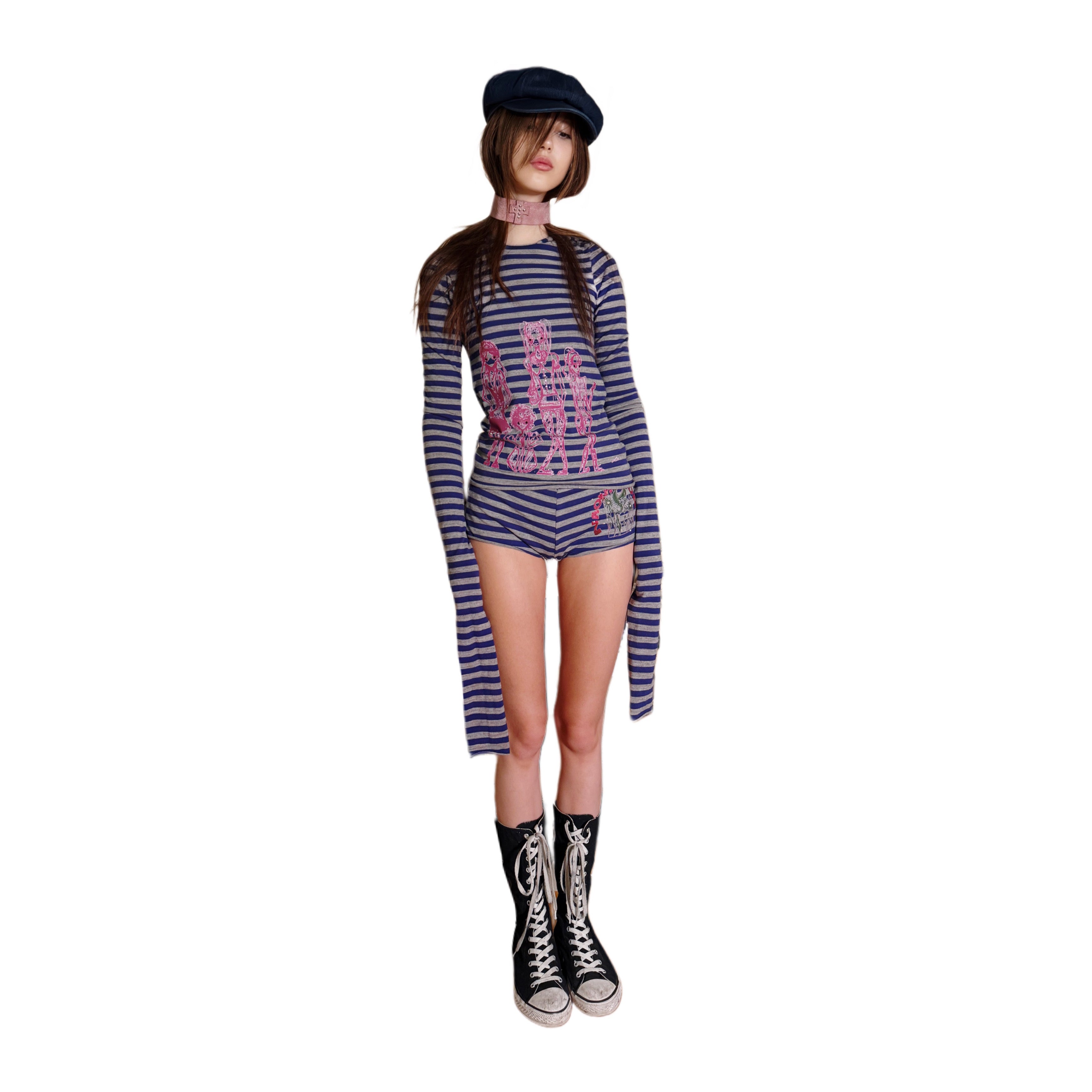 CYBER SIREN HOODED JERSEY SET