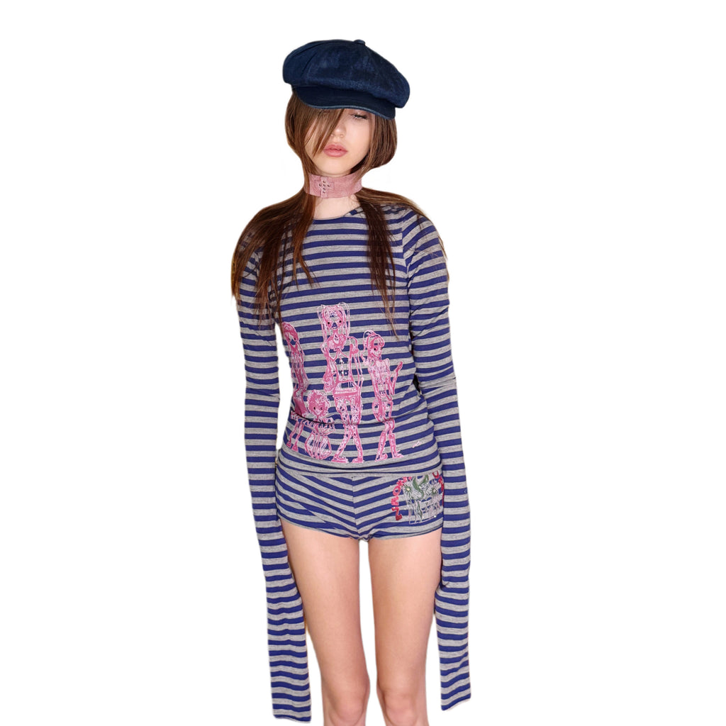 CYBER SIREN HOODED JERSEY SET